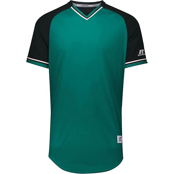 Amazon.com: Russell Athletic Classic V-Neck Jersey Aqua